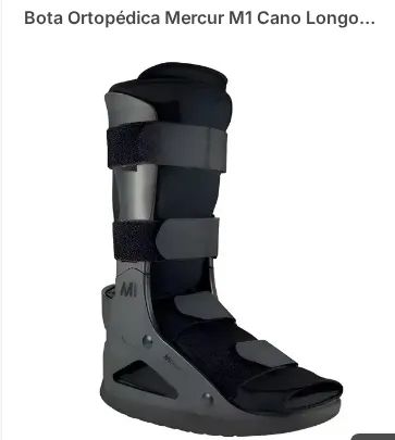 Bota ortopédica robocop cano longo