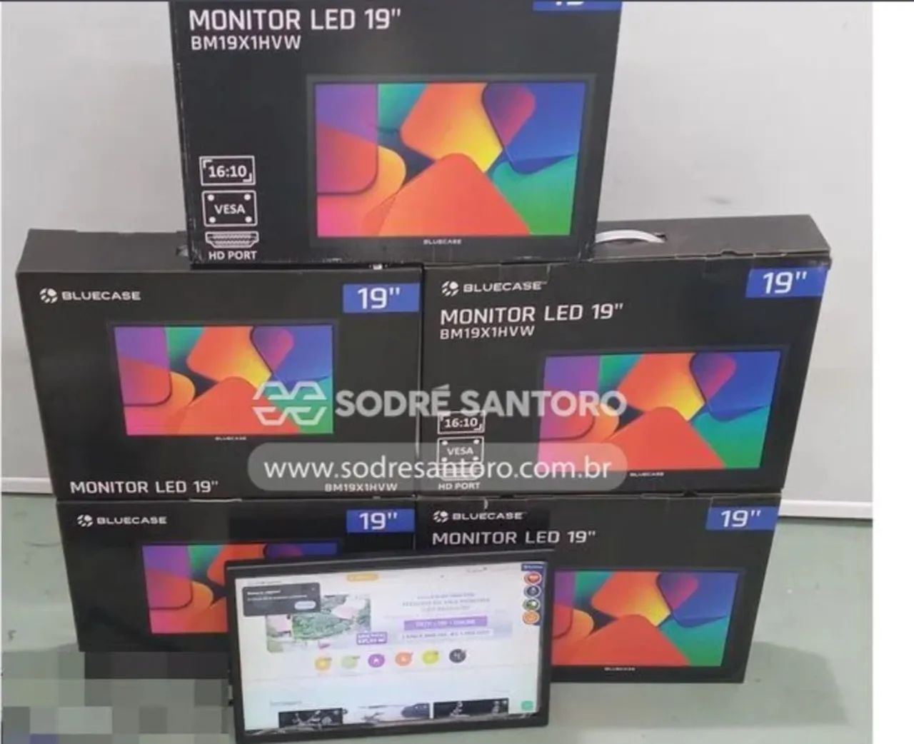 Monitor 19' de Led Bluecase 