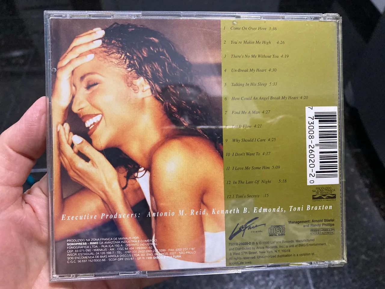 CD Tony Braxton Secrets - Foto 2