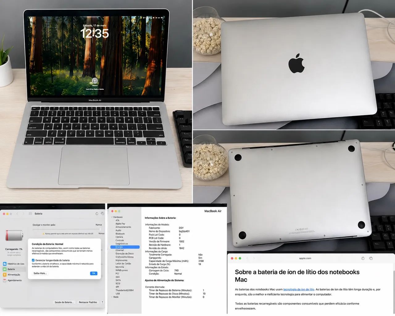 MacBook Air 2020 Intel Core i3 ? 256GB SSD ? Excelente Estado