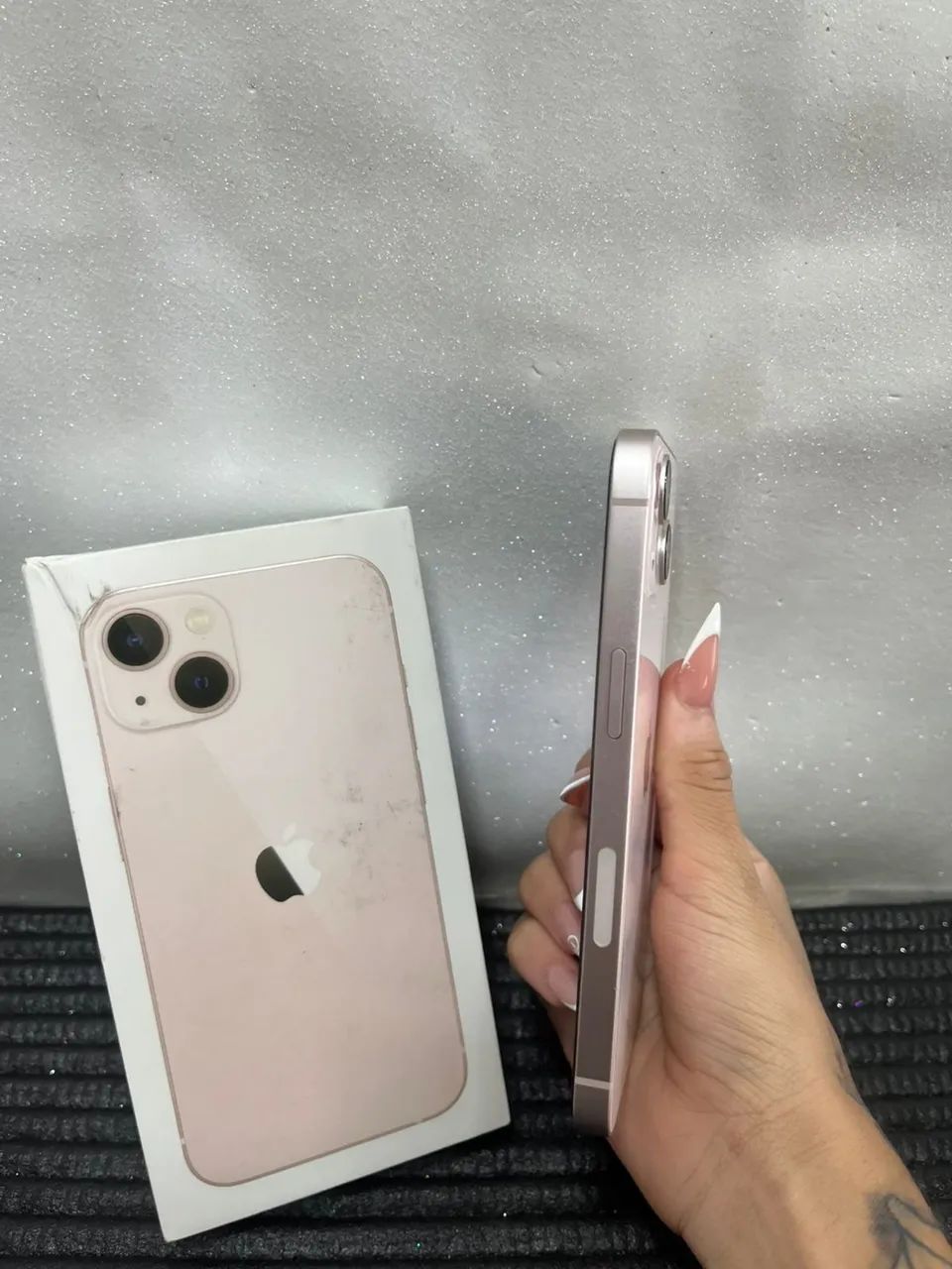 IPHONE 13 128GB ROSA  BATERIA 85%  COM CAIXA R$1899,00* - Foto 2