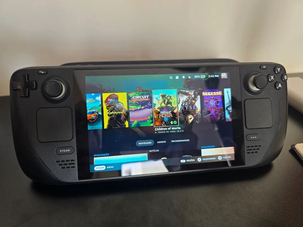 Steam Deck LCD 1TB - Consoles de Vídeo Game - Bonfim Paulista