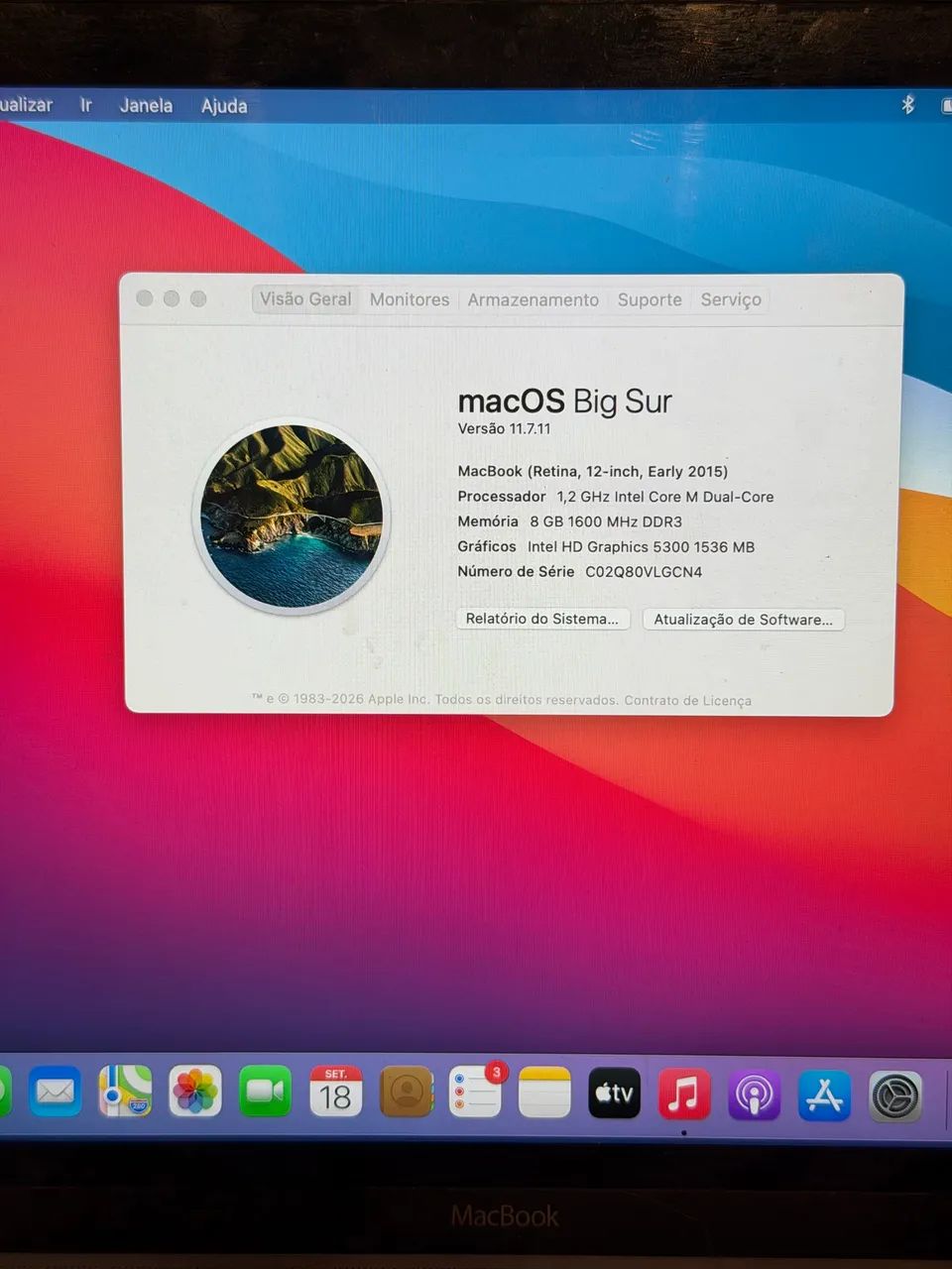 MacBook Retina 12? 2015 | 8GB RAM | SSD 512GB | Cinza Espacial - Foto 3