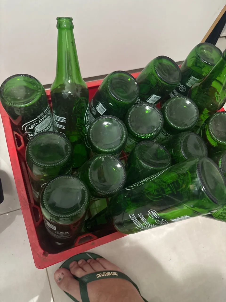 Engradado caixa IMPÉRIO com garrafas 600 ml variadas HEINEKEN, - Foto 2