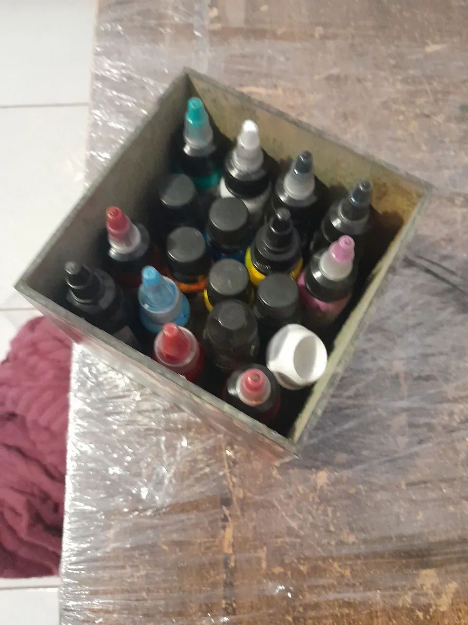 Vendo kit completo de tatuagem com maca e impressoura termica  - Foto 5