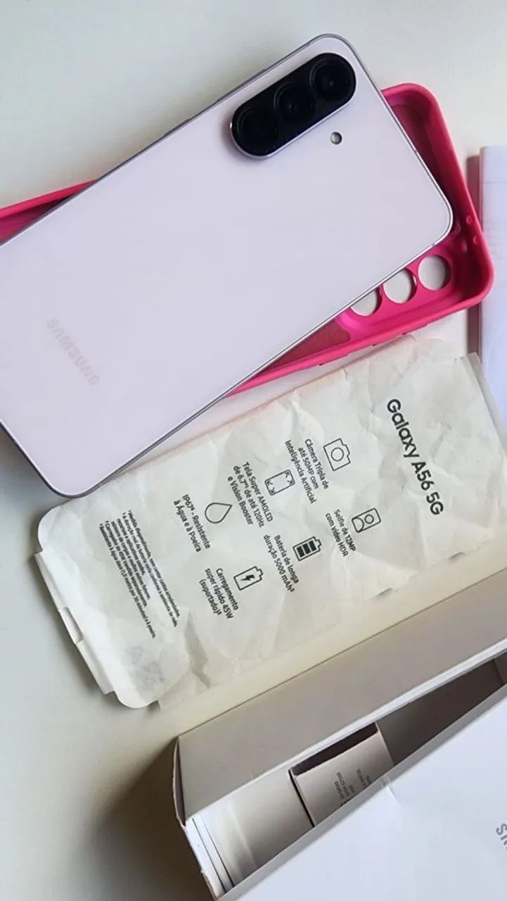 SAMSUNG A56 - Com garantia e nota fiscal. - Foto 5