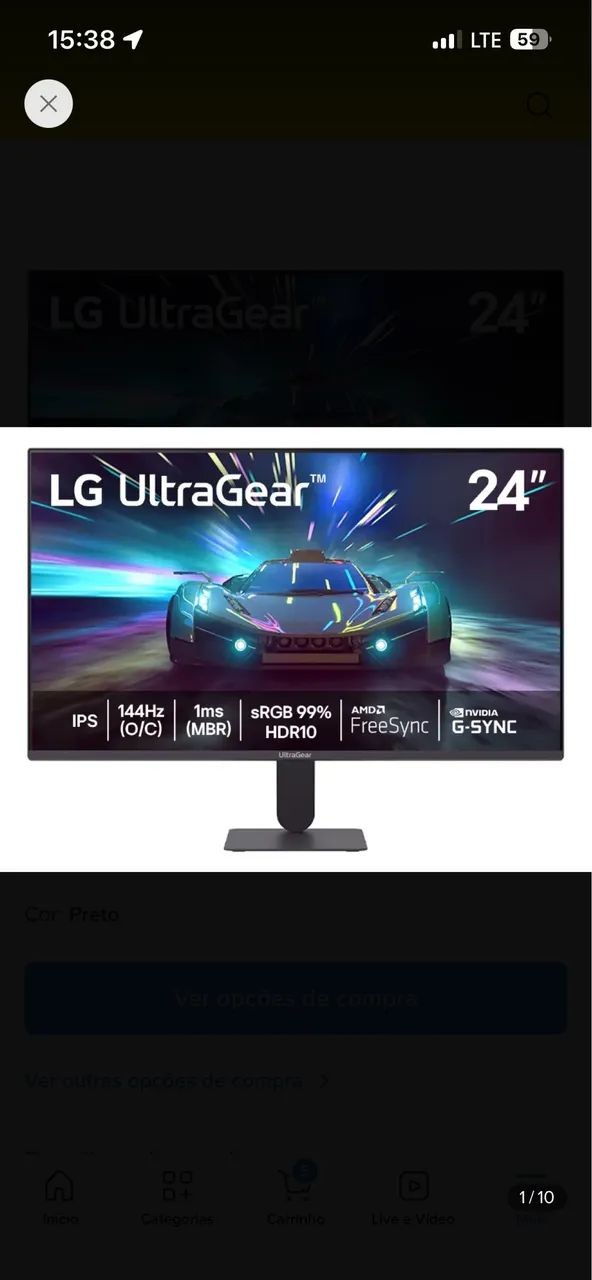 Monitor LG UltraGear - Foto 2