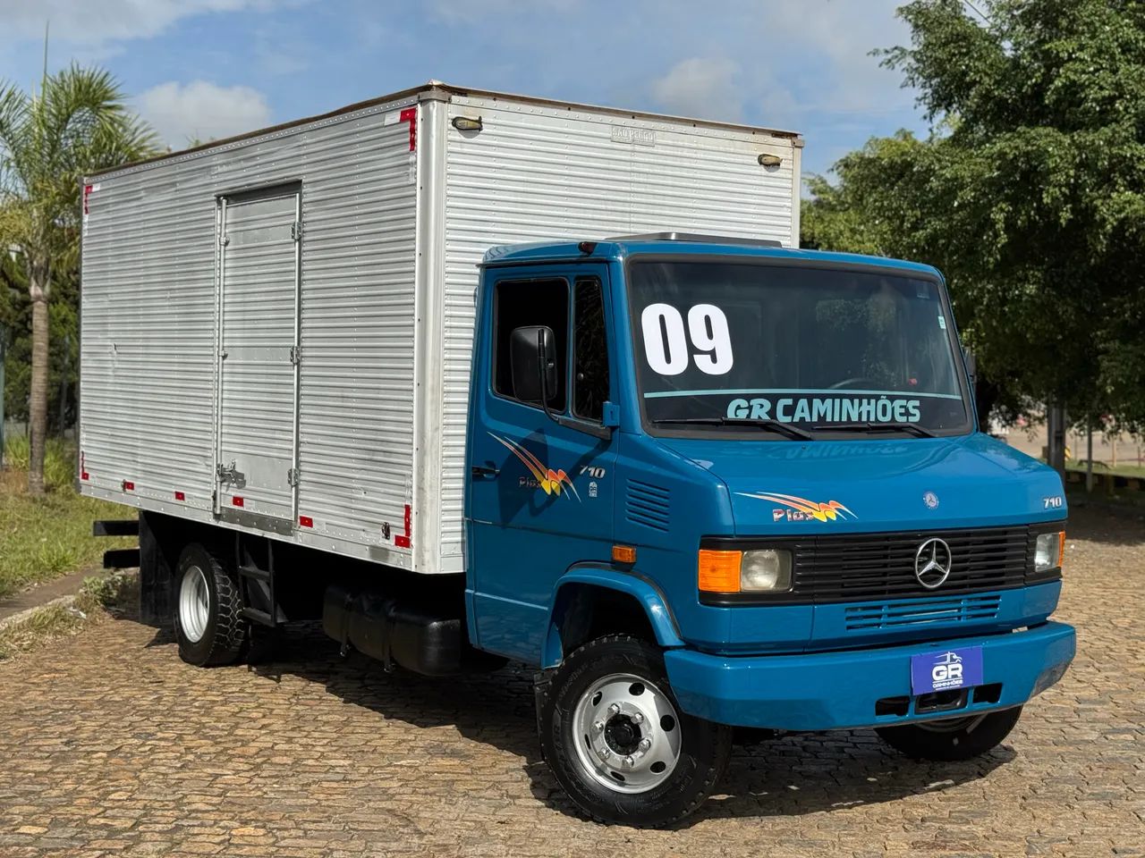 CAMINHÃO MB 710 PLUS 3/4 NO BAÚ EXTRA!!! - Foto 3