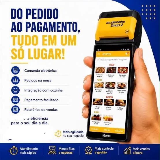 Sistema. pdv e comanda pela maquineta Fiscal - Foto 3