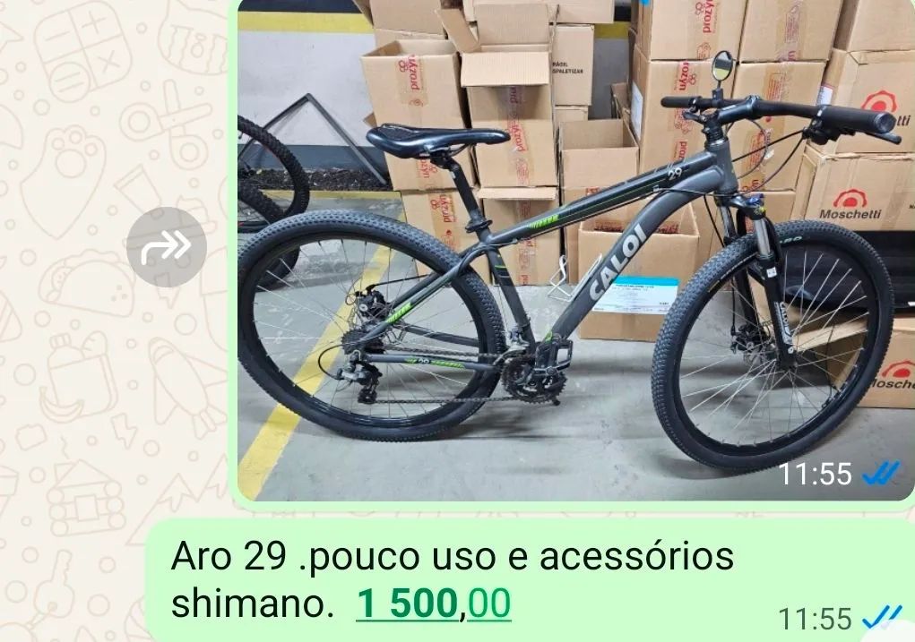 Bicicleta aro 29 caloi