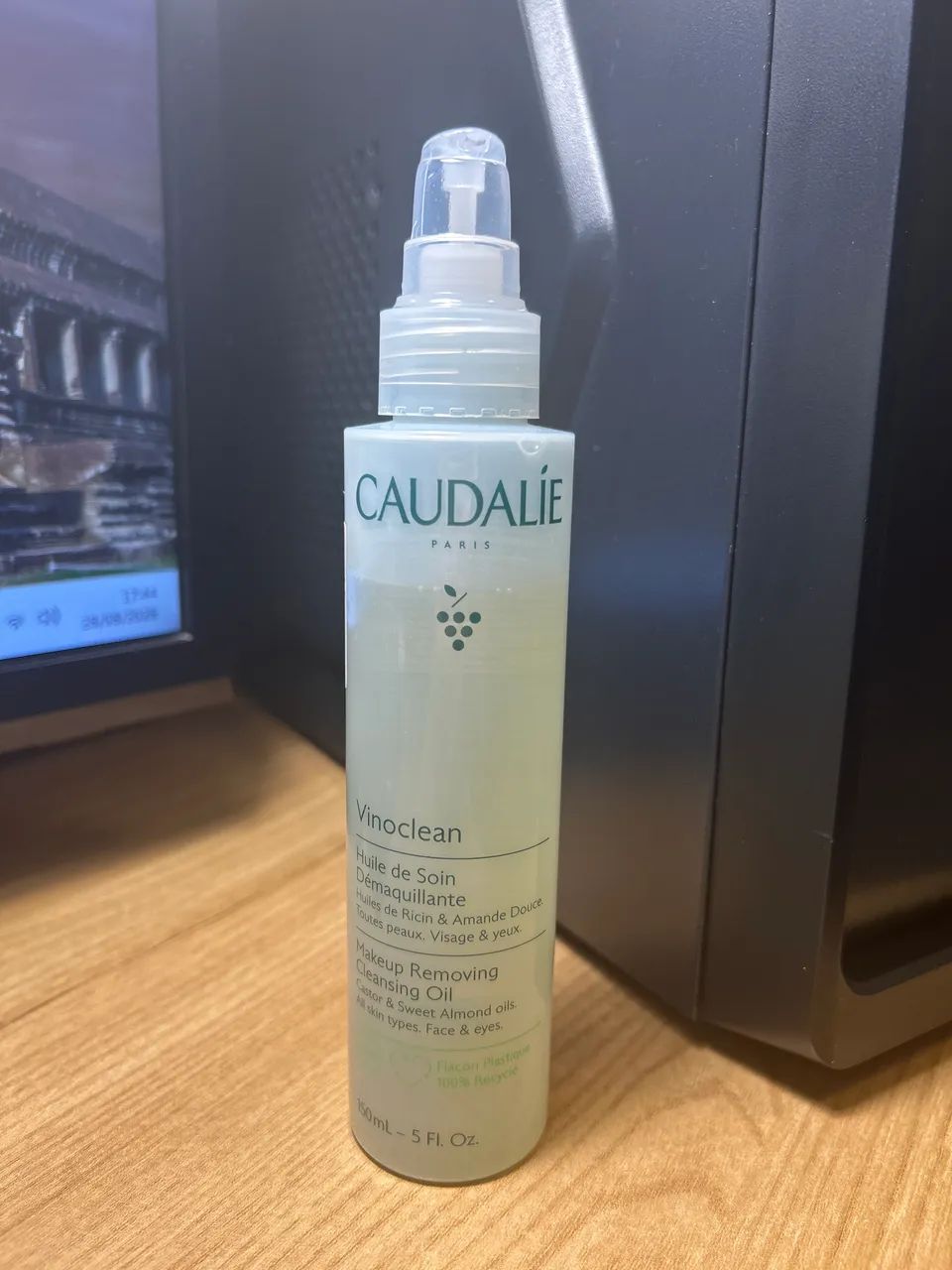 Óleo de Limpeza Vinoclean da Caudalie