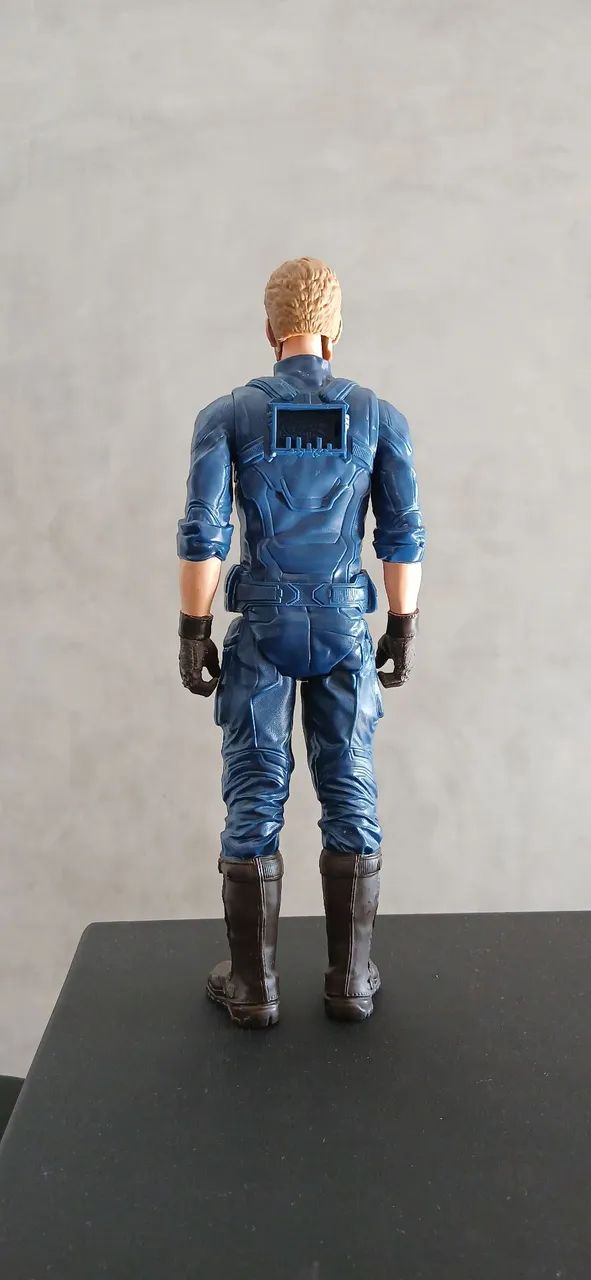 Boneco Capitão America 30cm - marvel hasbro - Foto 3