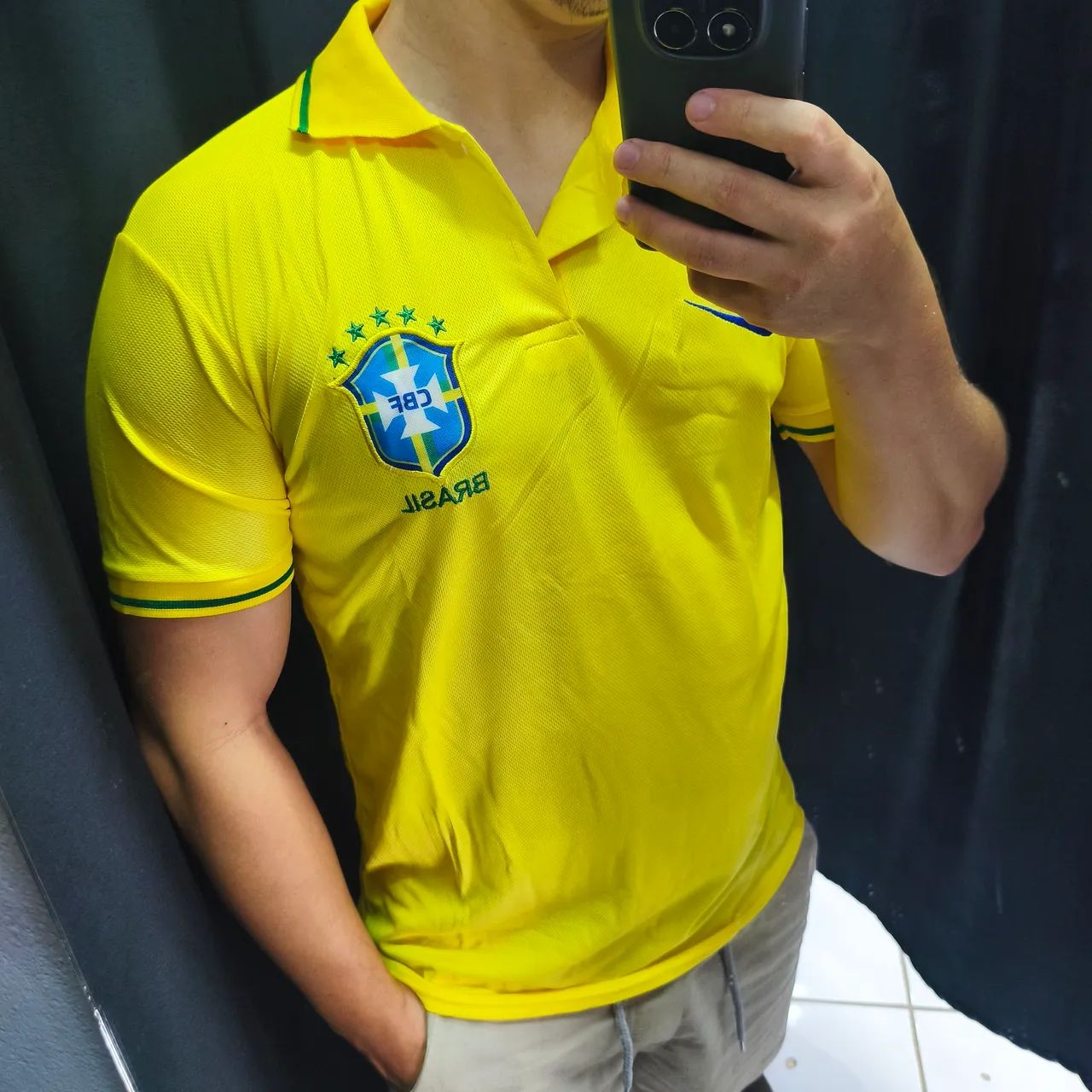 Camisa do Brasil Polo Seleção 