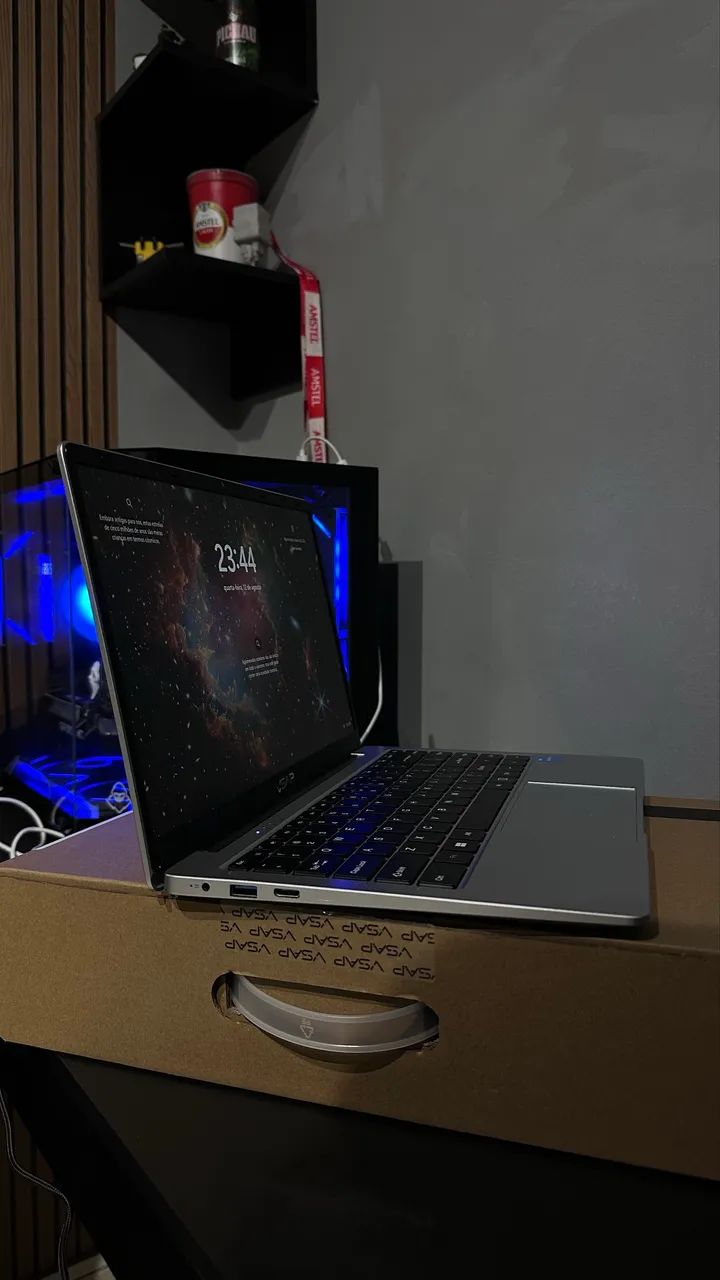 Notebook Intel Celeron 8gb Ram 256 Gb Ssd Laptop 14in Prateado