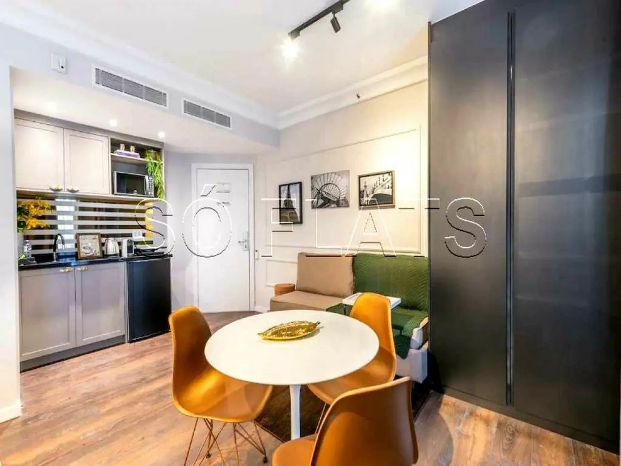 Flat 32m² com suíte e vaga em Higienópolis Rua Maranhão - Foto 3