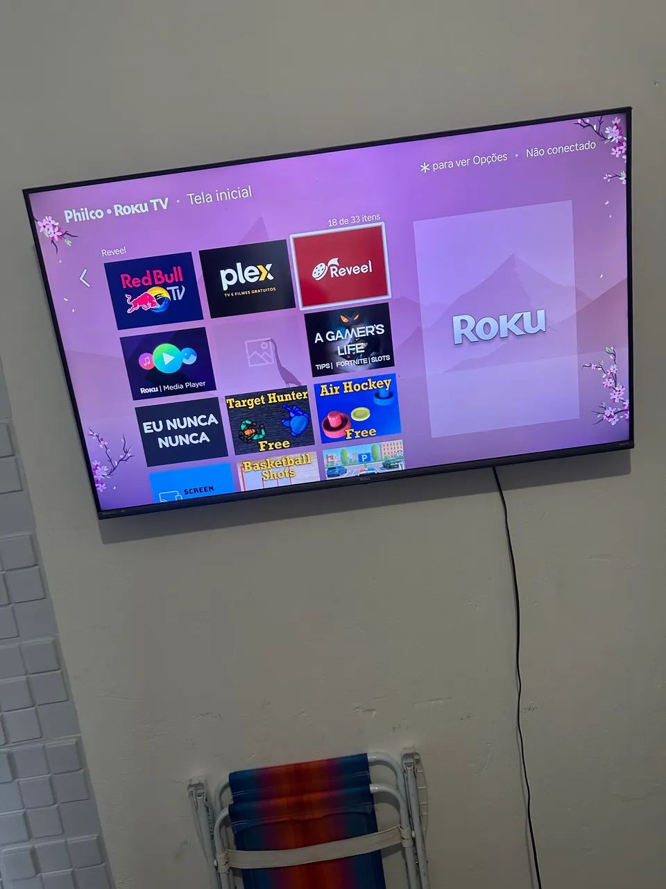Smartv 50 4 k 1350$ desapego  - Foto 3
