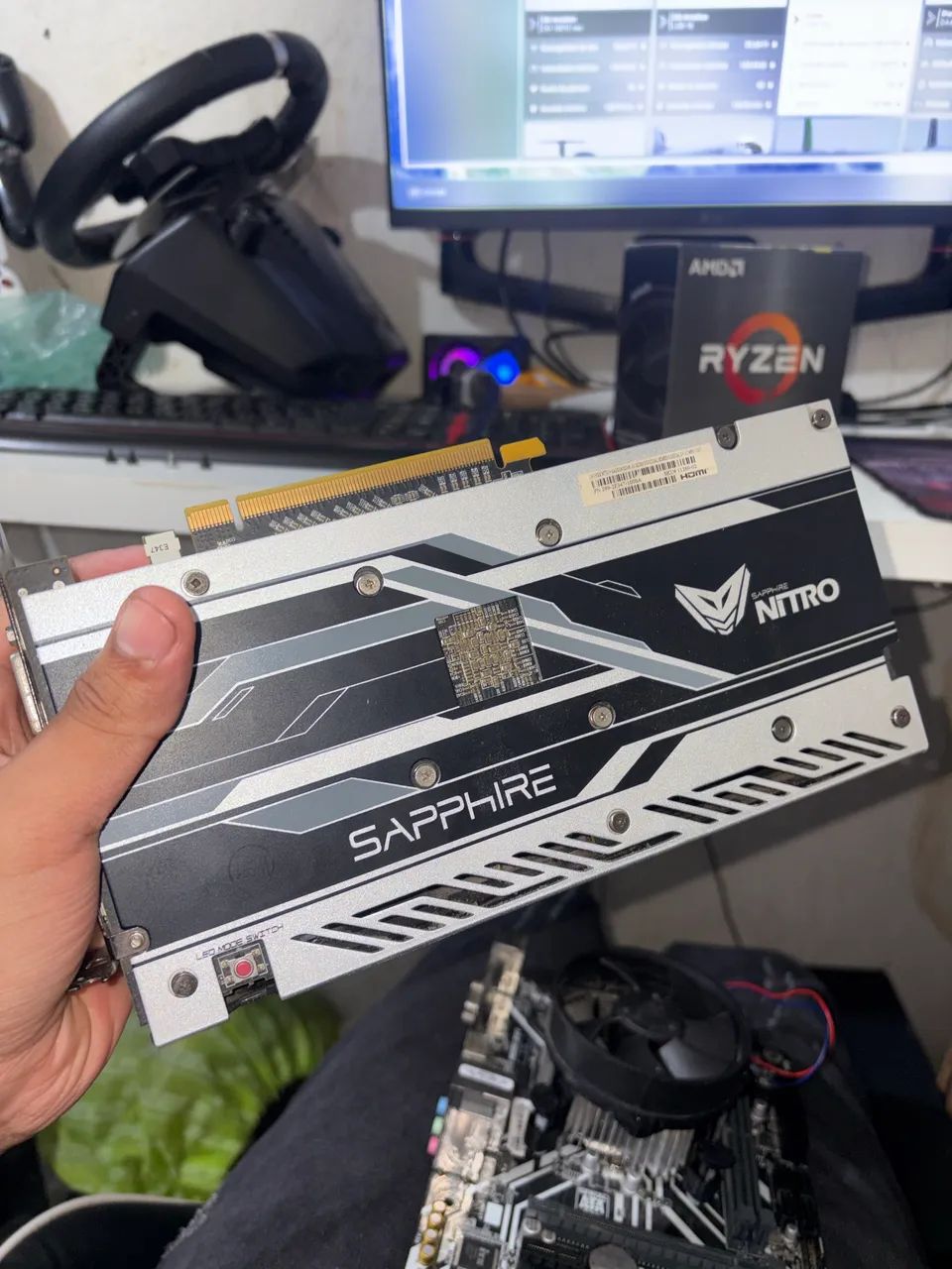 KIT I5 9400f + RX 480 Nitro+ 4GB - Foto 3