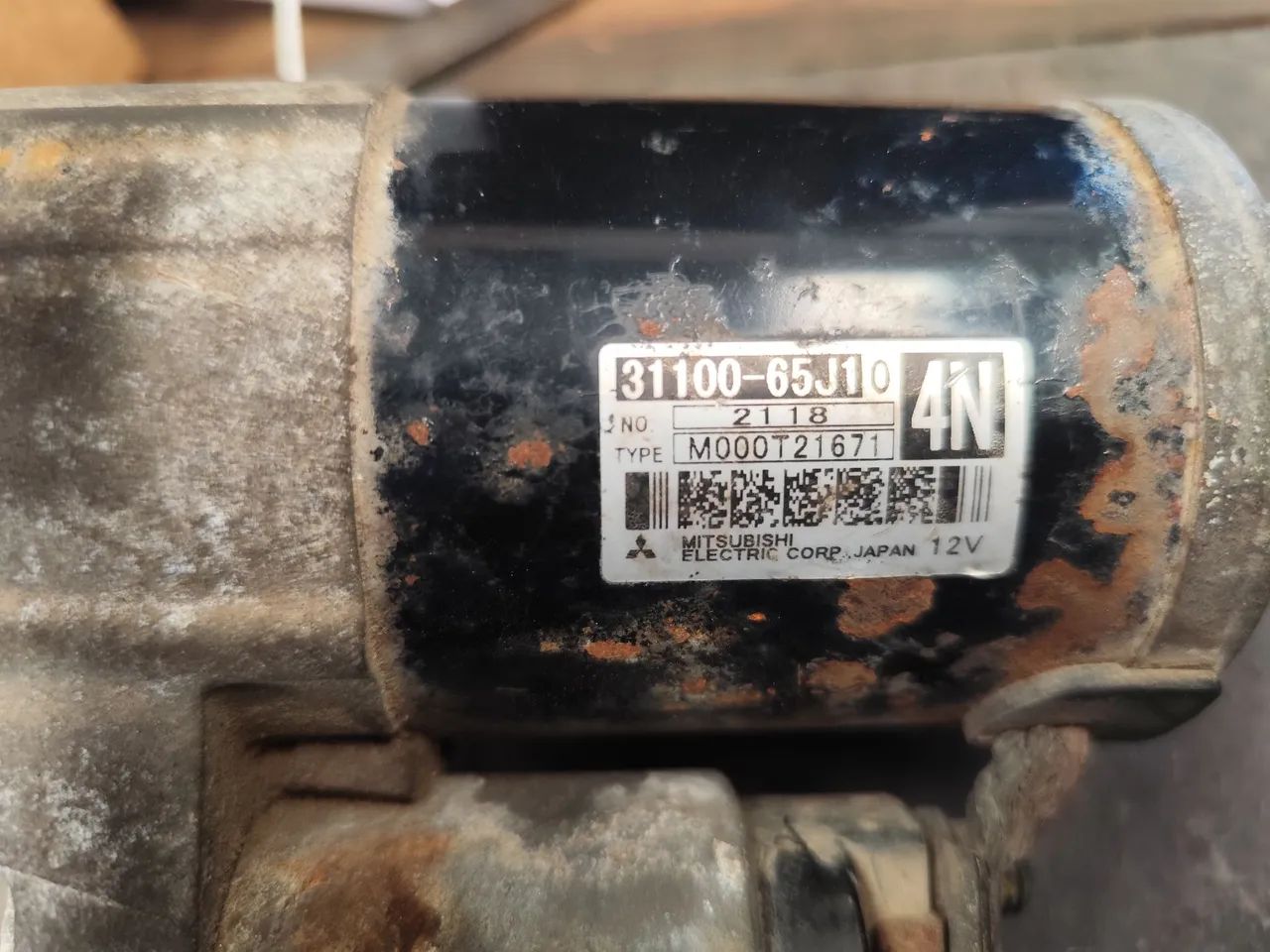 motor de arranque Vitara /tracker  - Foto 2