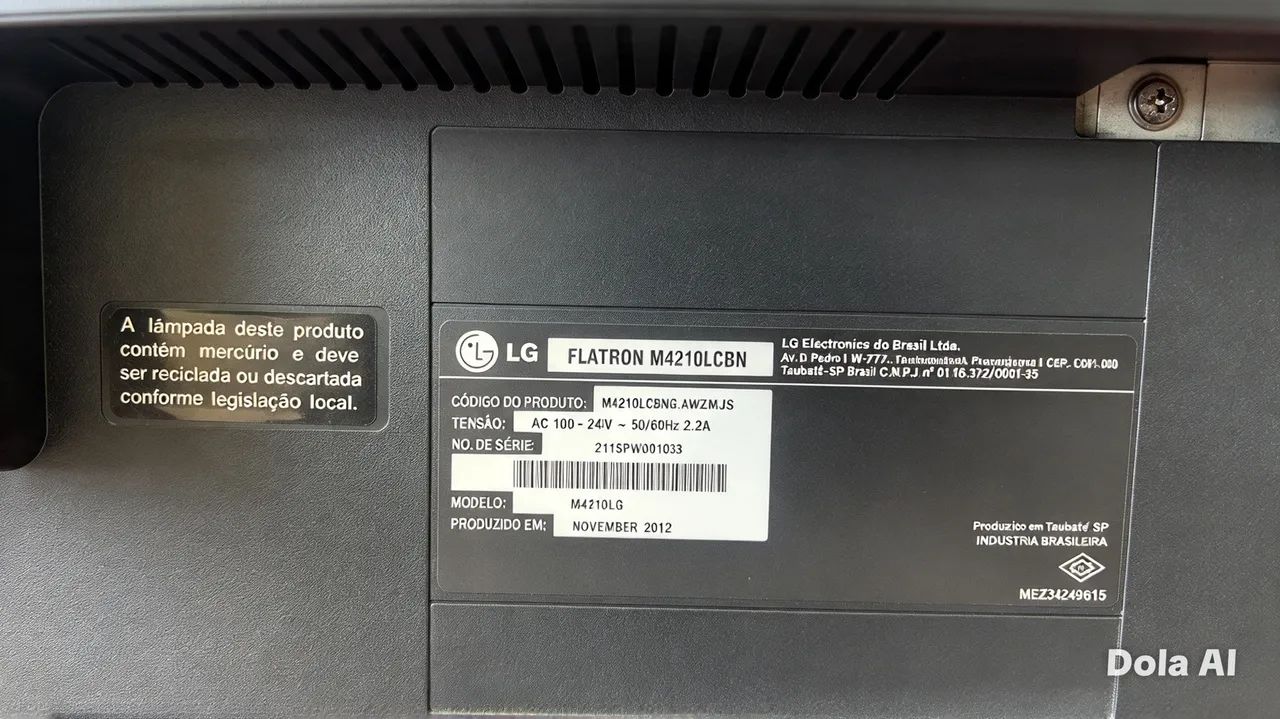 MONITOR LG 42 POLEGADAS - EXCELENTE ESTADO - Foto 3