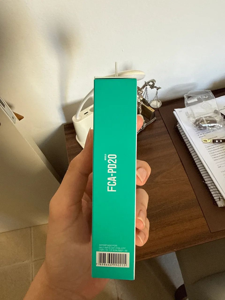 Carregador de viagem FAM 20W USB-c  - Foto 3