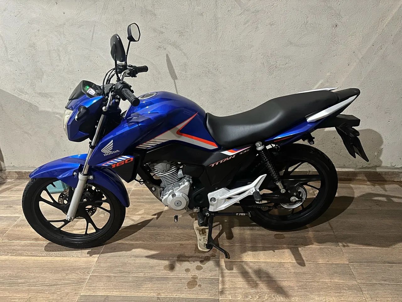 Titan 160 2018 Azul 