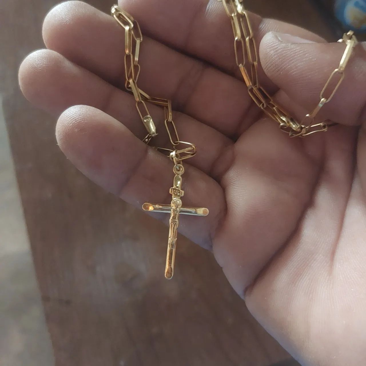 Colar de Ouro tijolinho  - Foto 4
