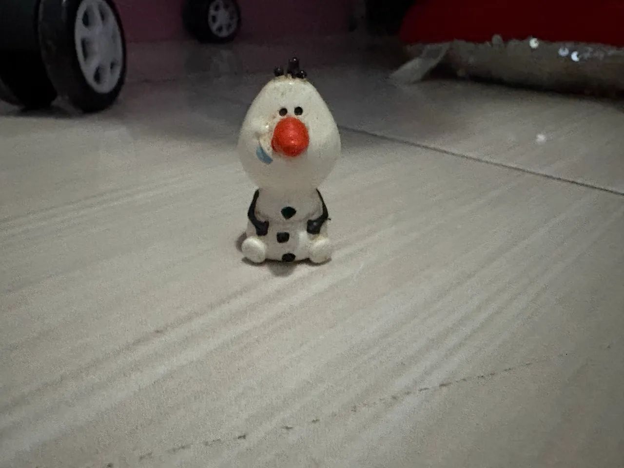 Miniatura boneco olaf frozen