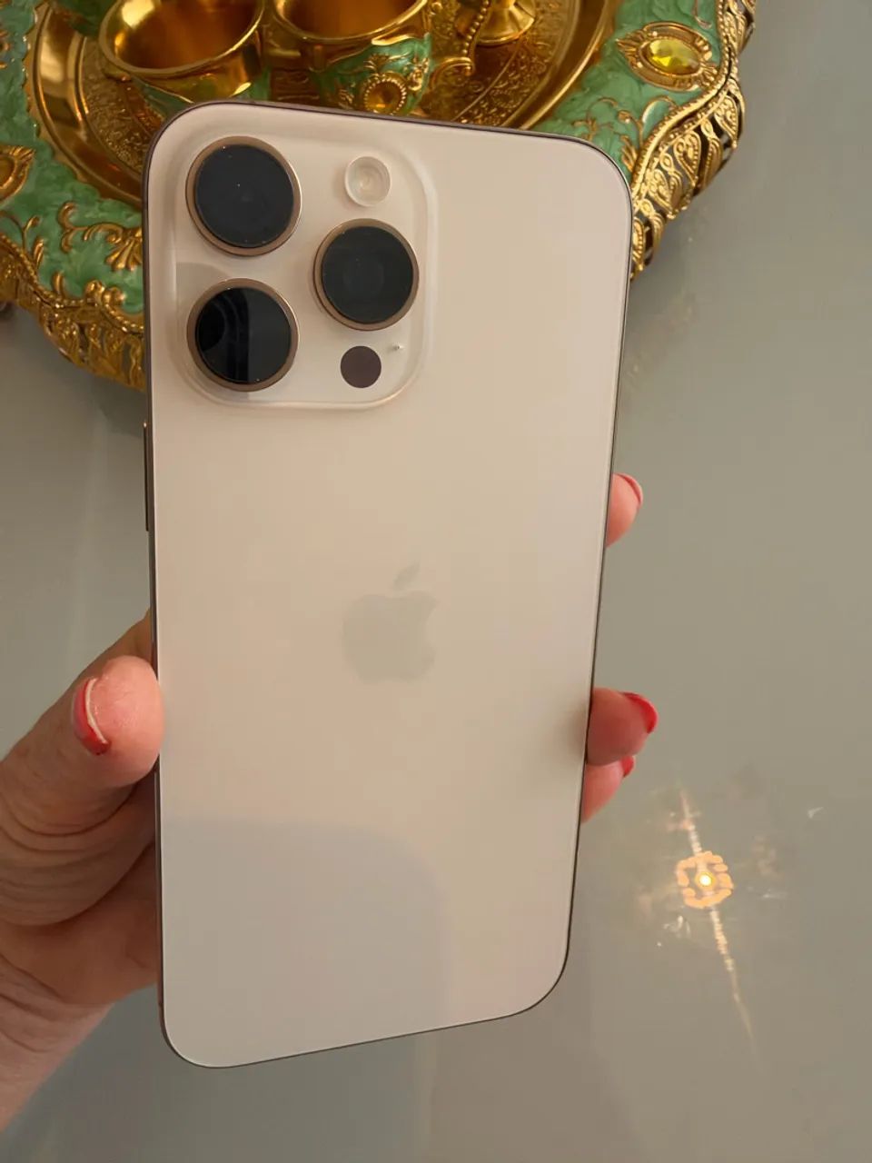 Celular iPhone 16 pro Max 256 gigas semi novo  - Foto 3