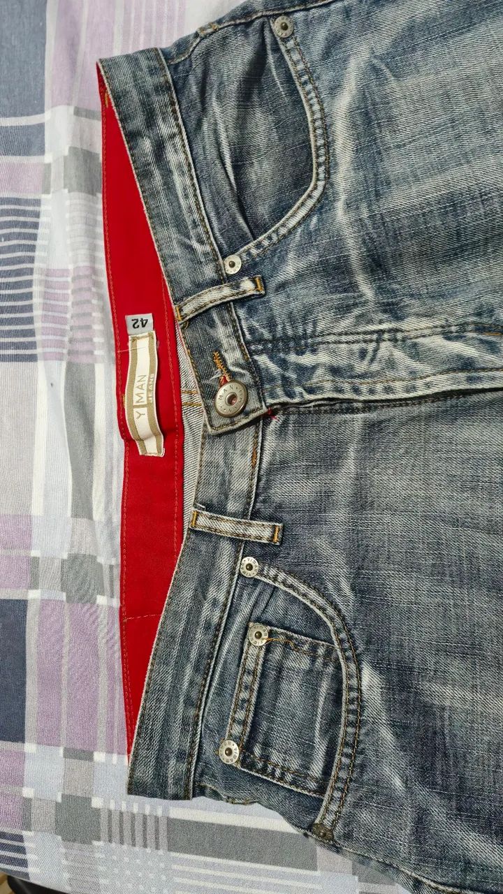 Calça jeans reta Y MAN 42 - Foto 4