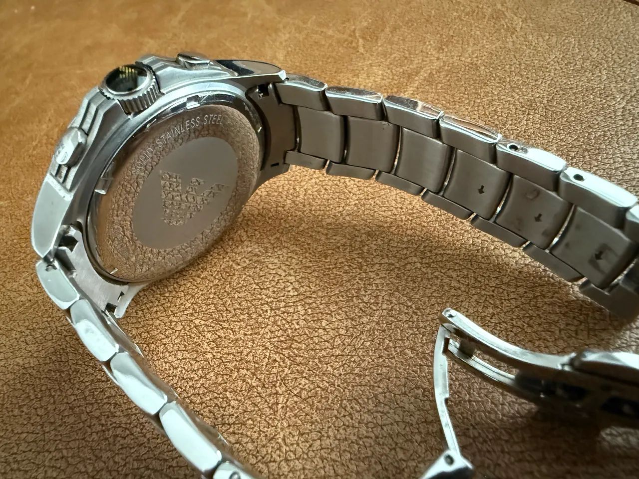 Relogio Emporio Armani Aço - Foto 2
