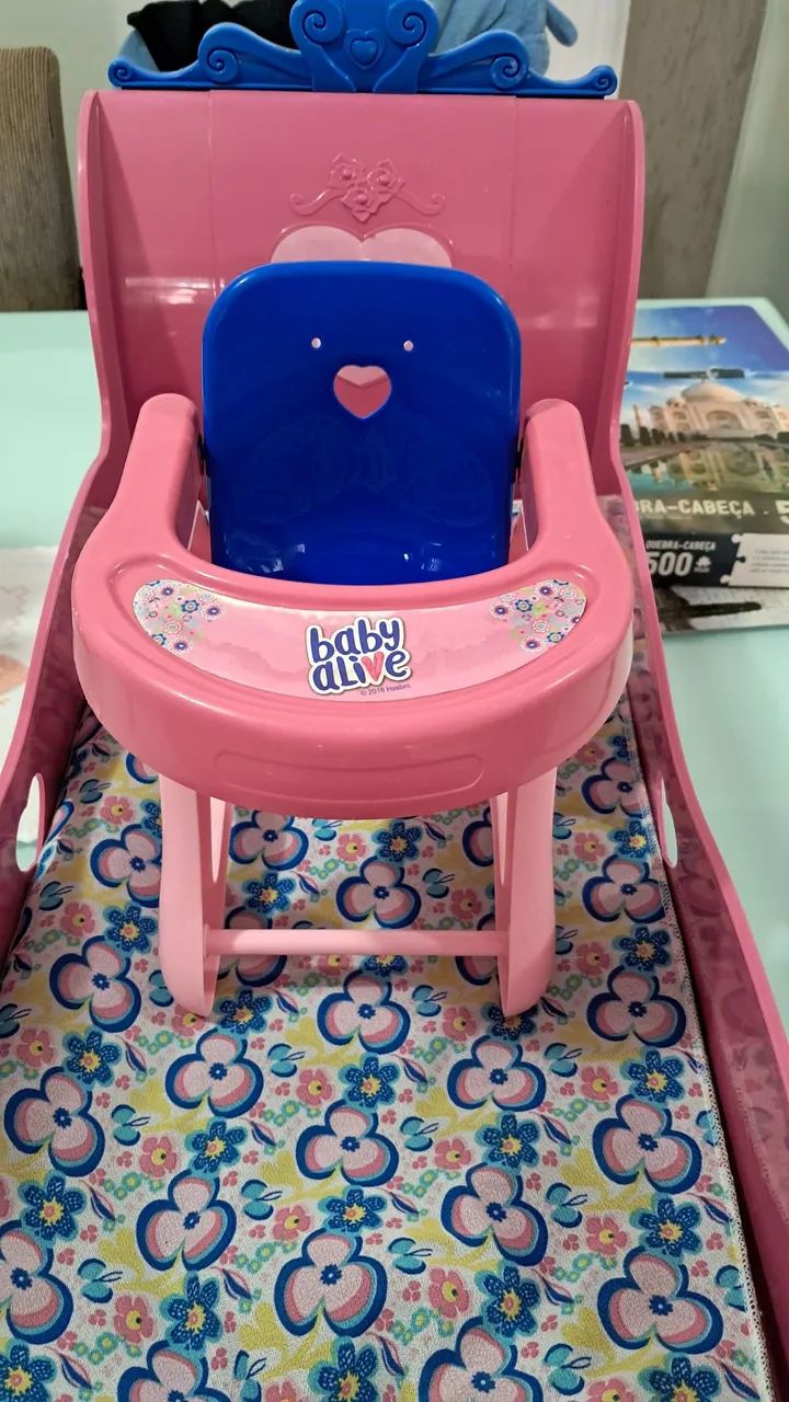 Berco baby alive brinquedo+ bebê conforto - Foto 3