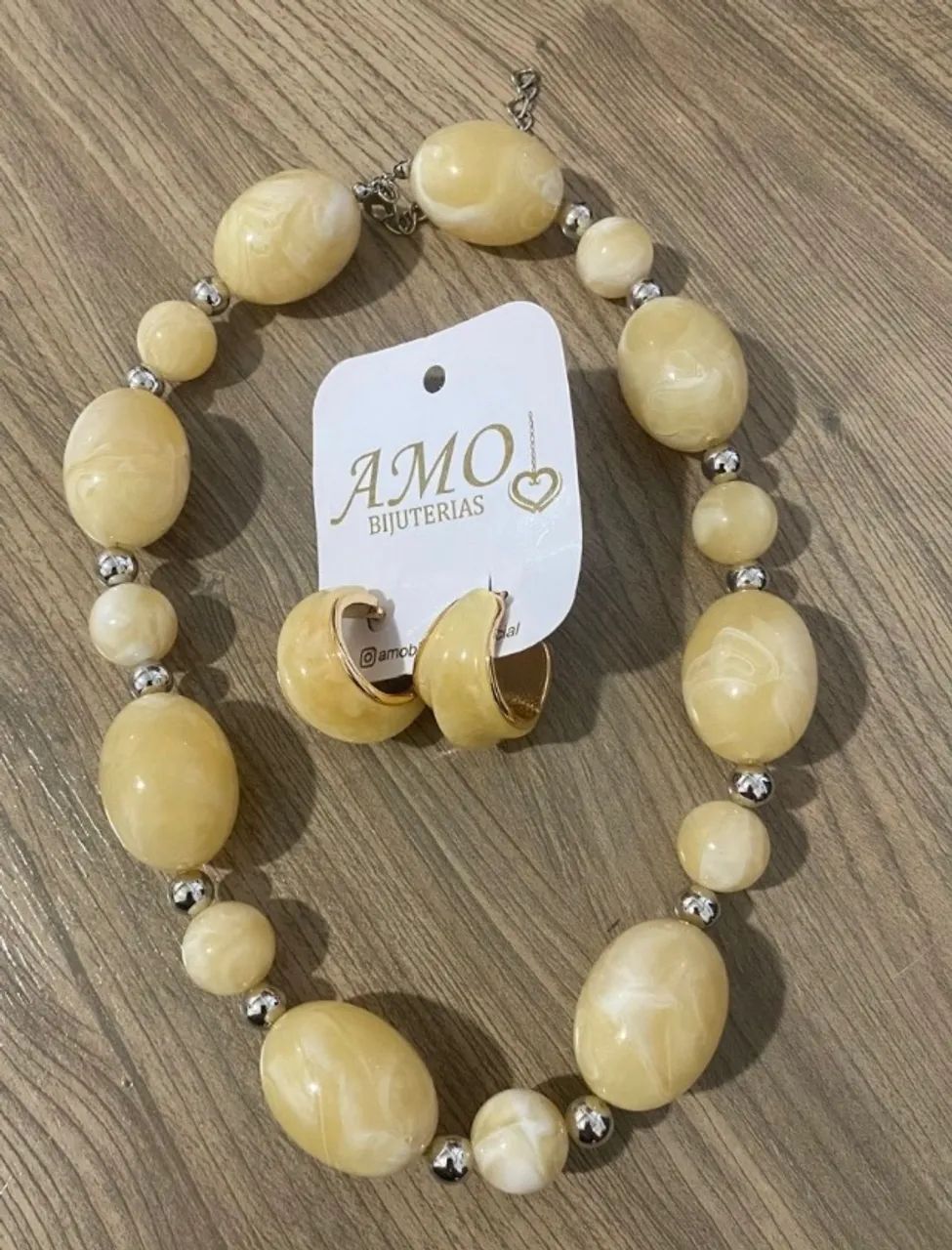 Kit colar, brincos e pulseira - Foto 2