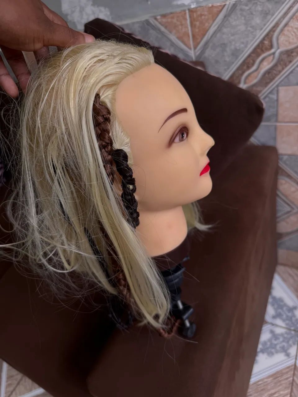 Cabeça de boneca salão ou trancista  - Foto 3