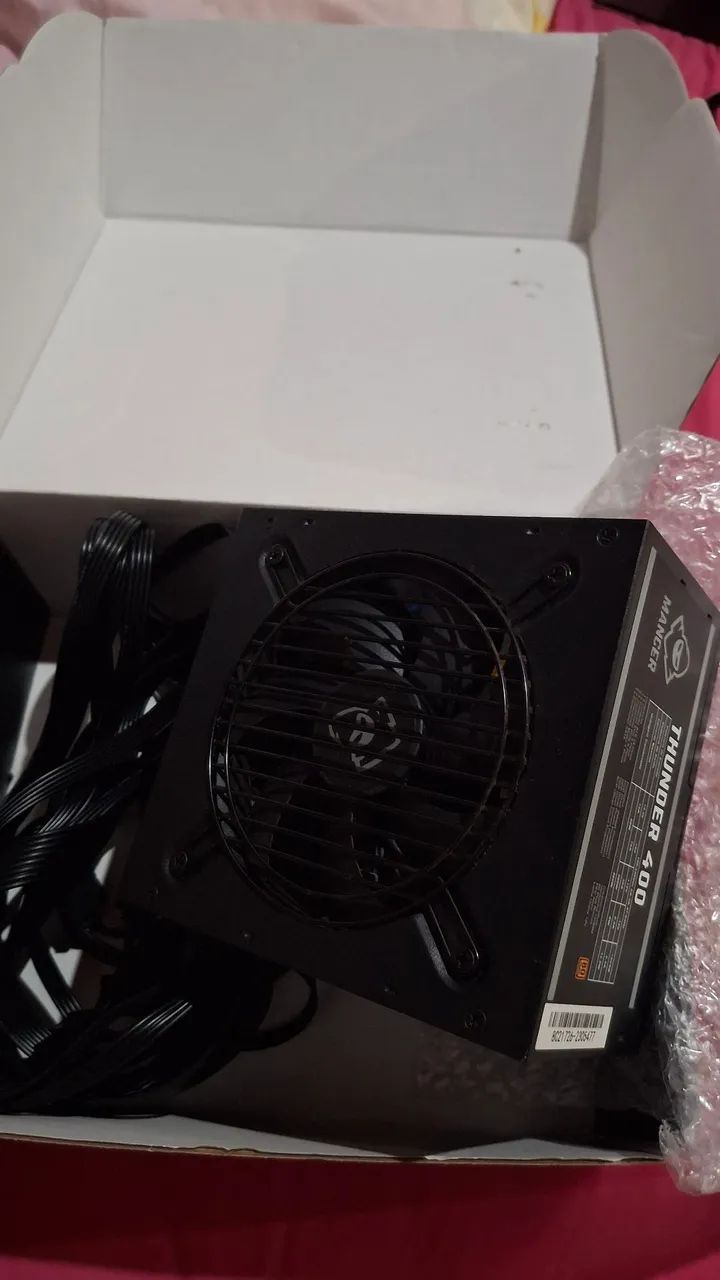 Fonte 400w da mancer 80 plus bronze