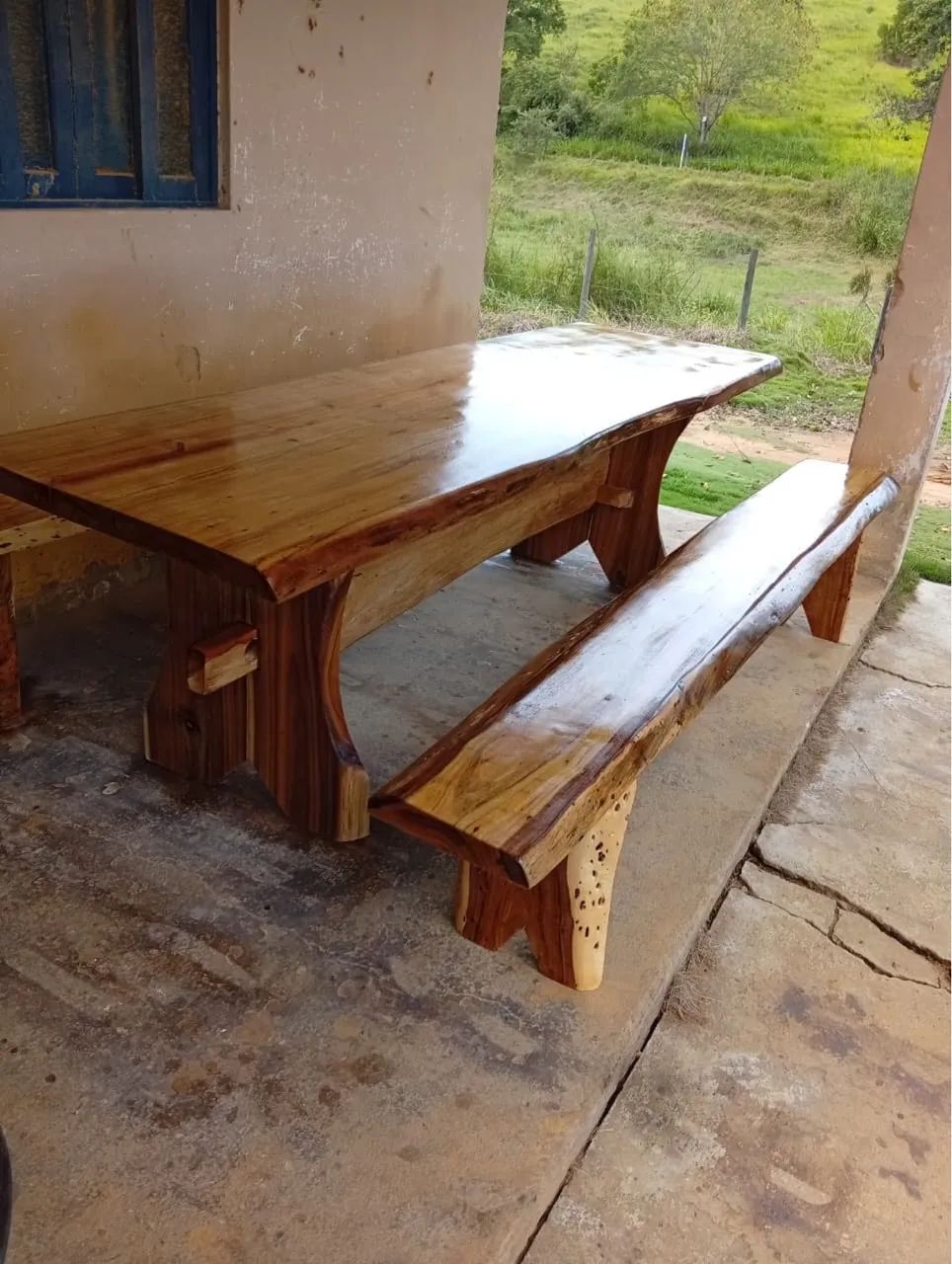 Mesa de madeira  - Foto 5