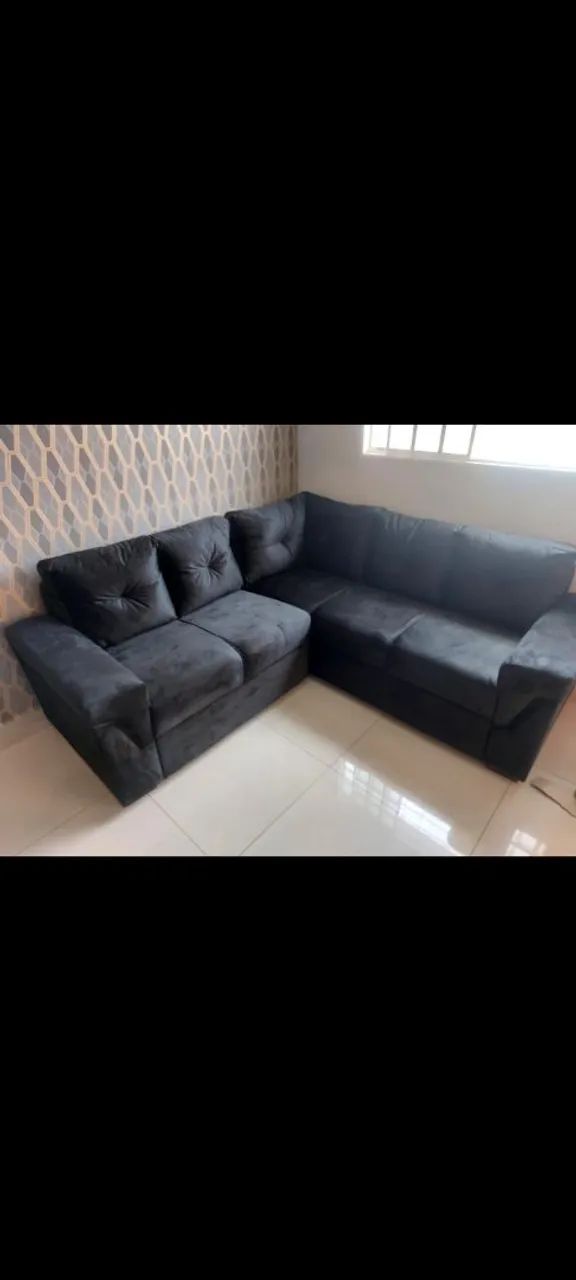  Sofá De Canto Novo Produto Na Caixa/Pronta Entrega Loja R L Moveis 