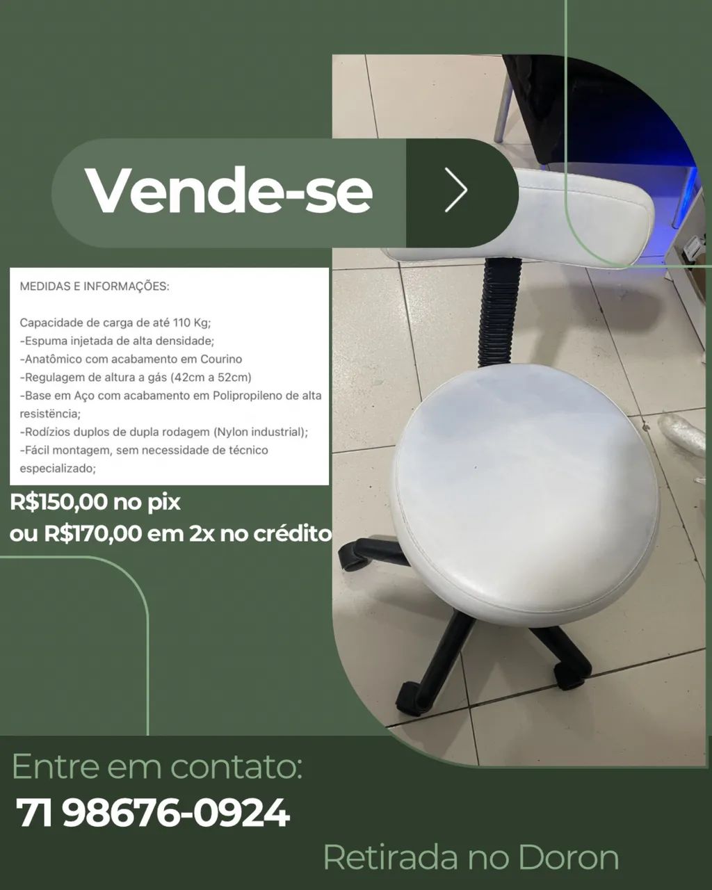 Mocho cadeira