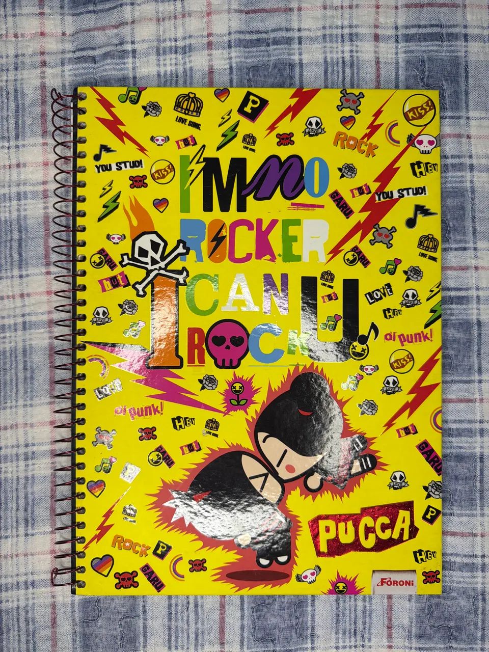 Caderno Pucca anos 2000