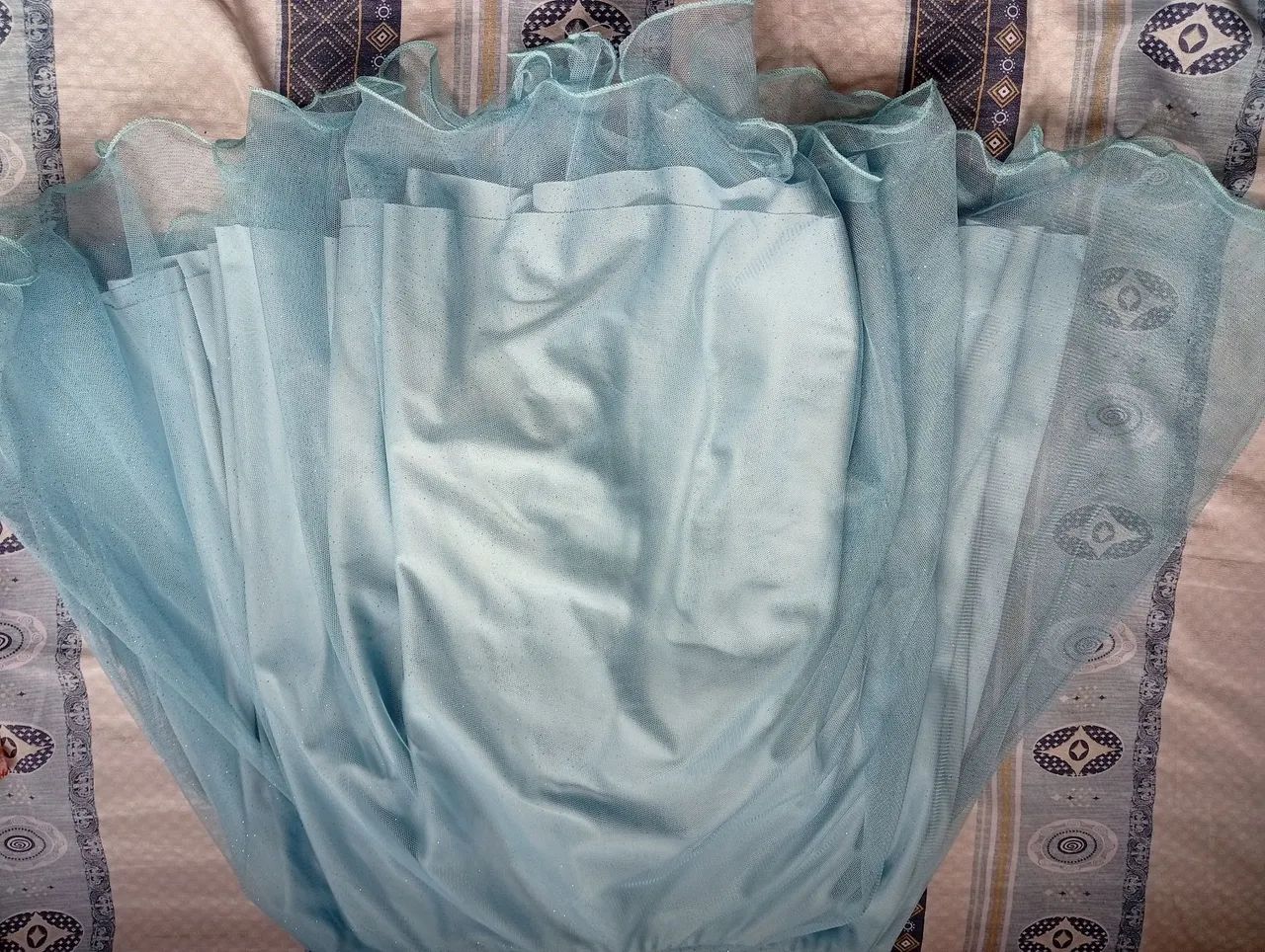 Vestido de festa azul  - Foto 3