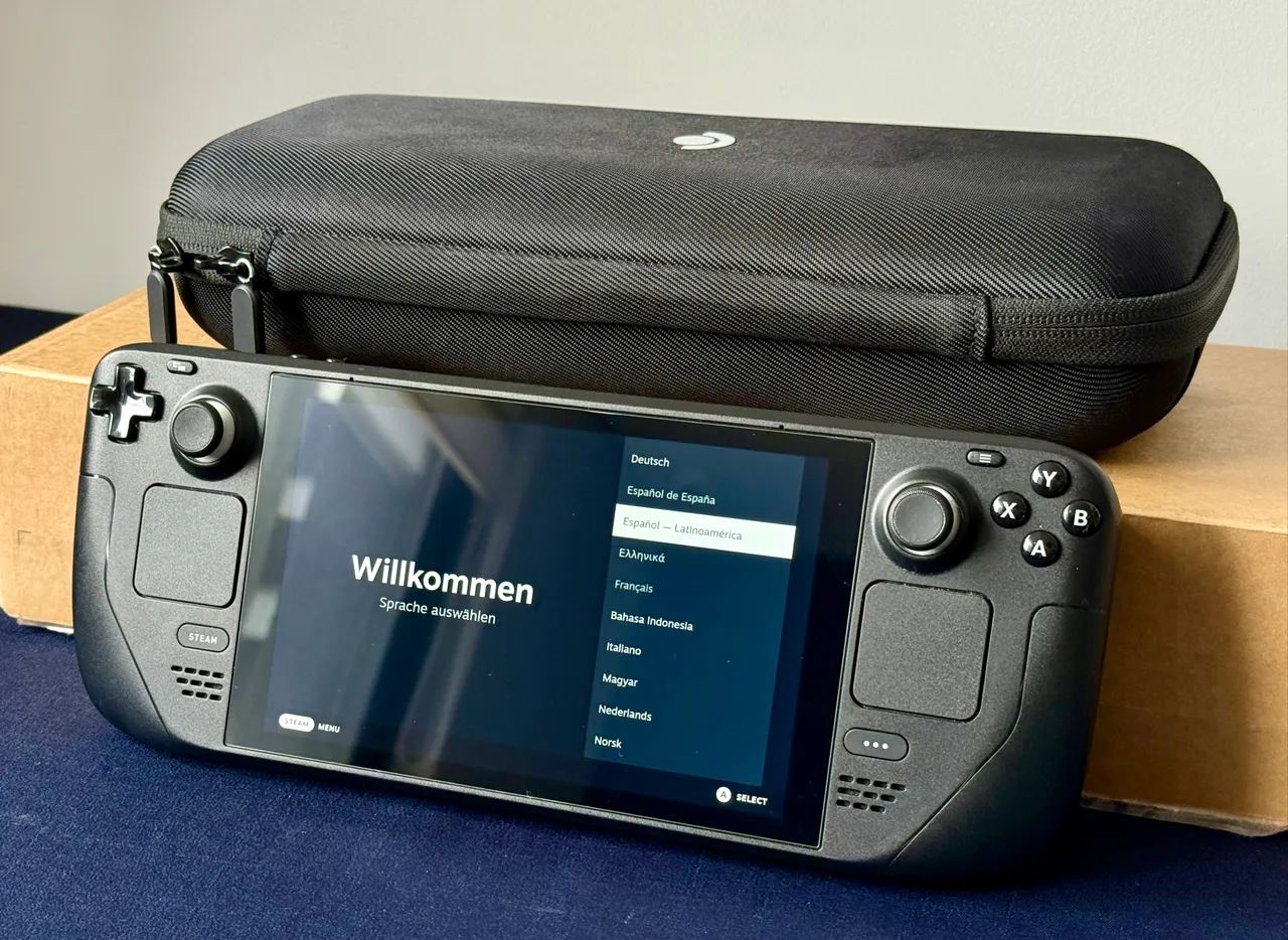 Steam Deck 64GB LCD - ACEITO TROCAS / PARCELAMENTO EM ATÉ 12x