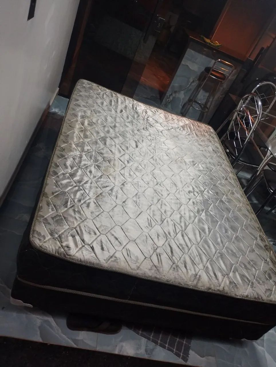 Cama box casal molas ensacadas entrego 