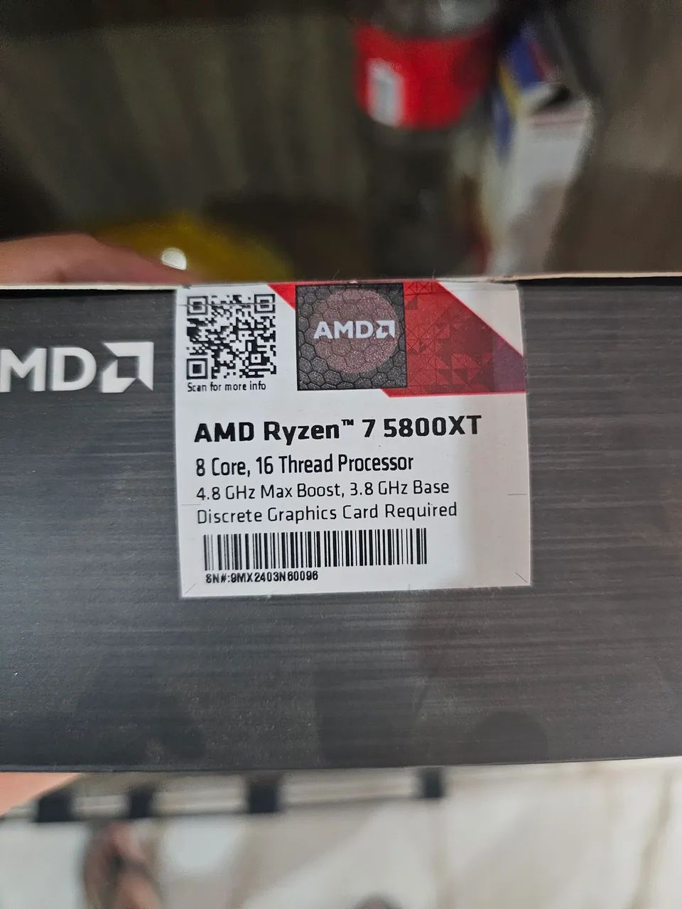 Ryzen 7 5800XT Com Caixa - Foto 2