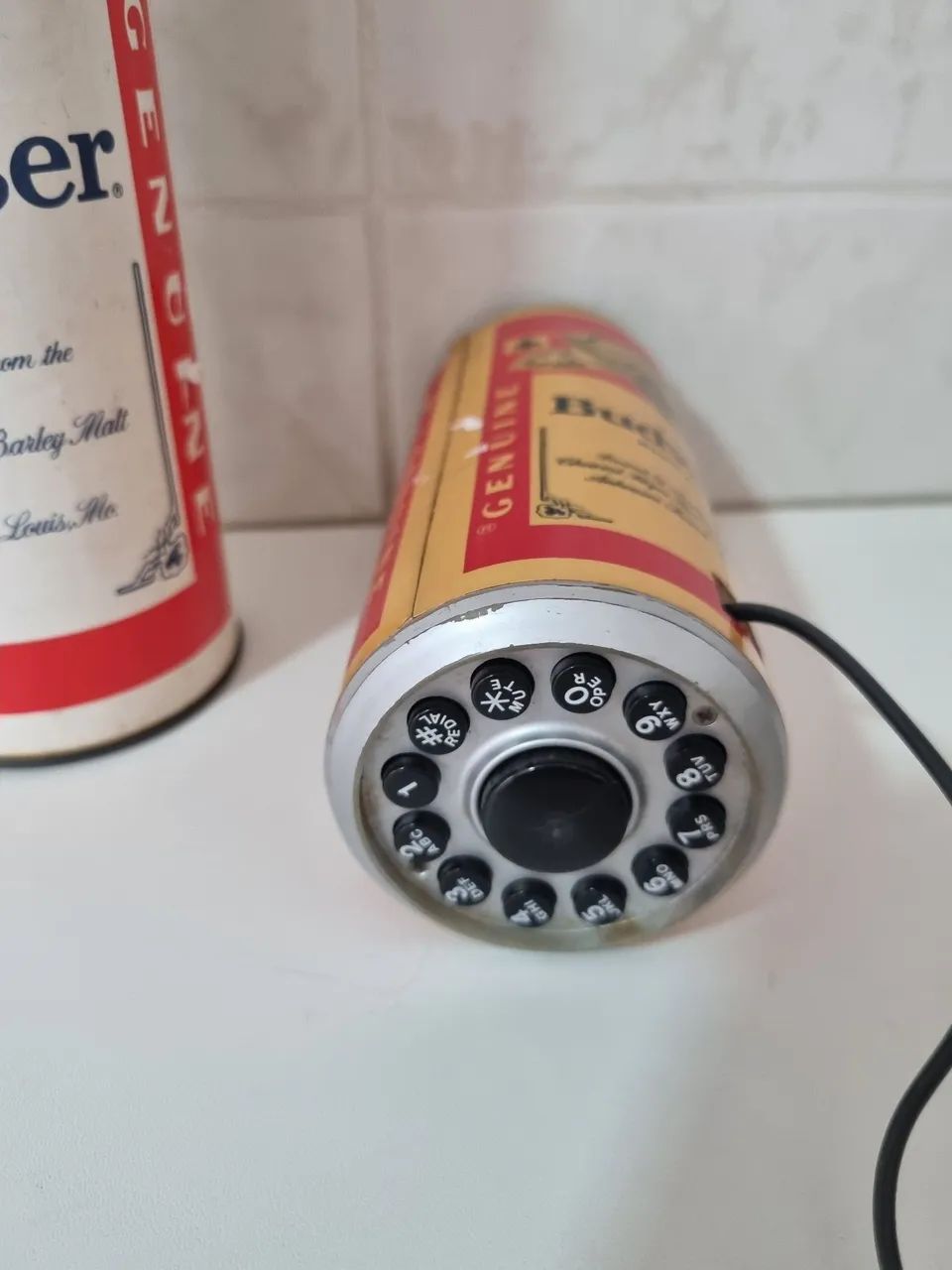 Telefone Antigo Budweiser  - Foto 3