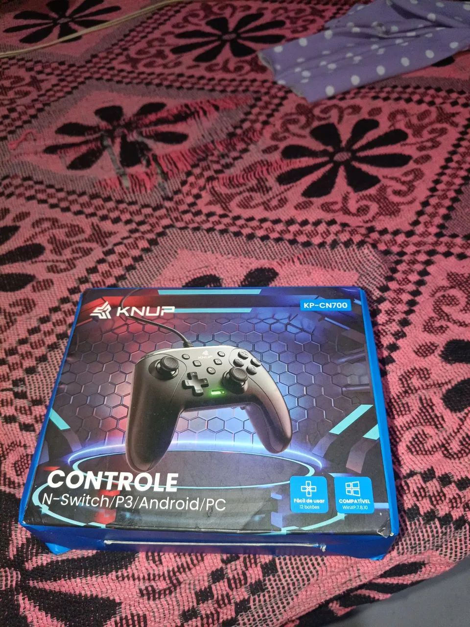 Vendendo controle knup controle pega ps3 e Android e Pc 