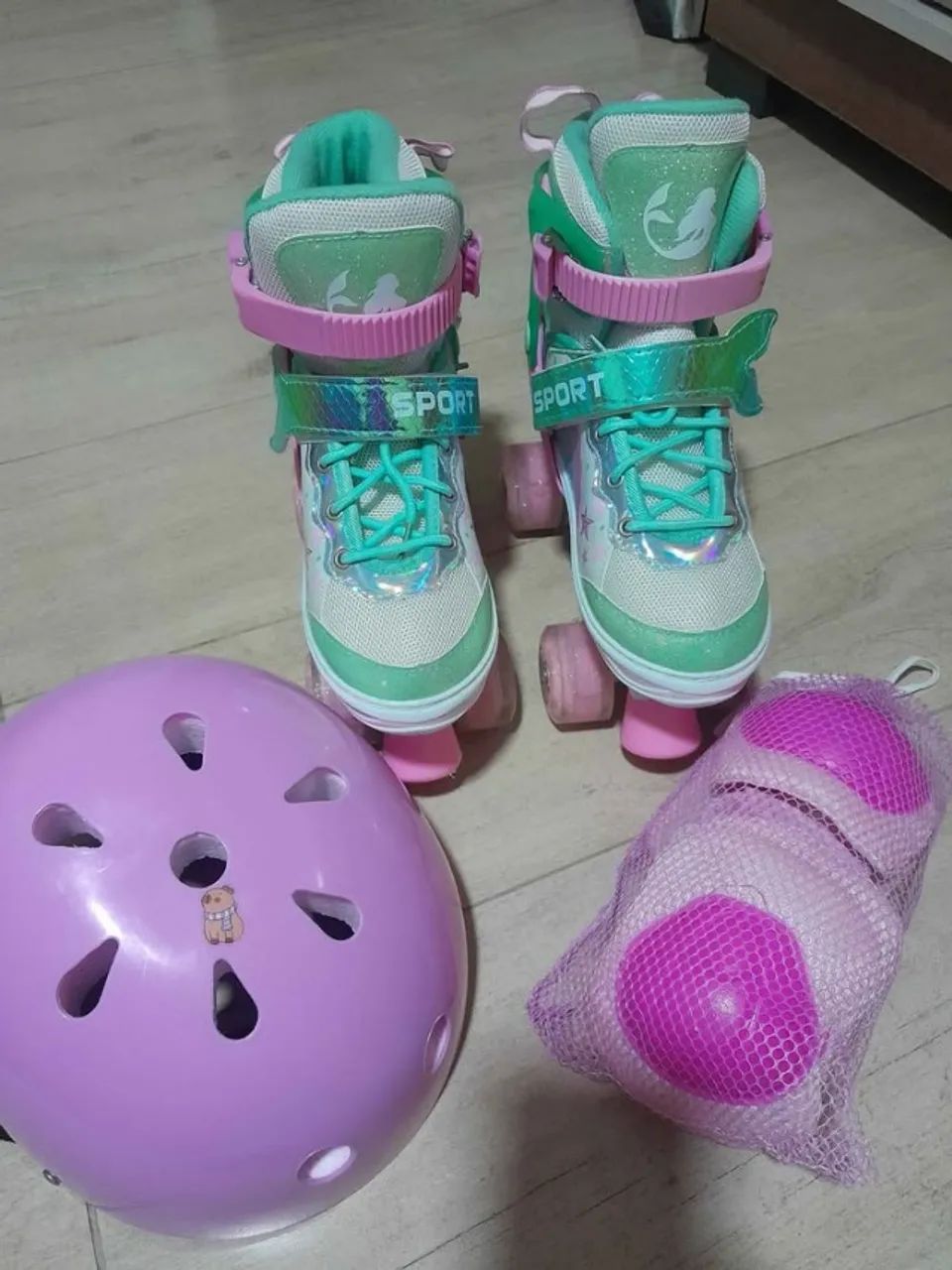 Patins em ótimo estado, muito novo! - Foto 2
