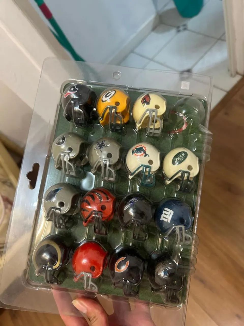 Capacetes diversos NFL