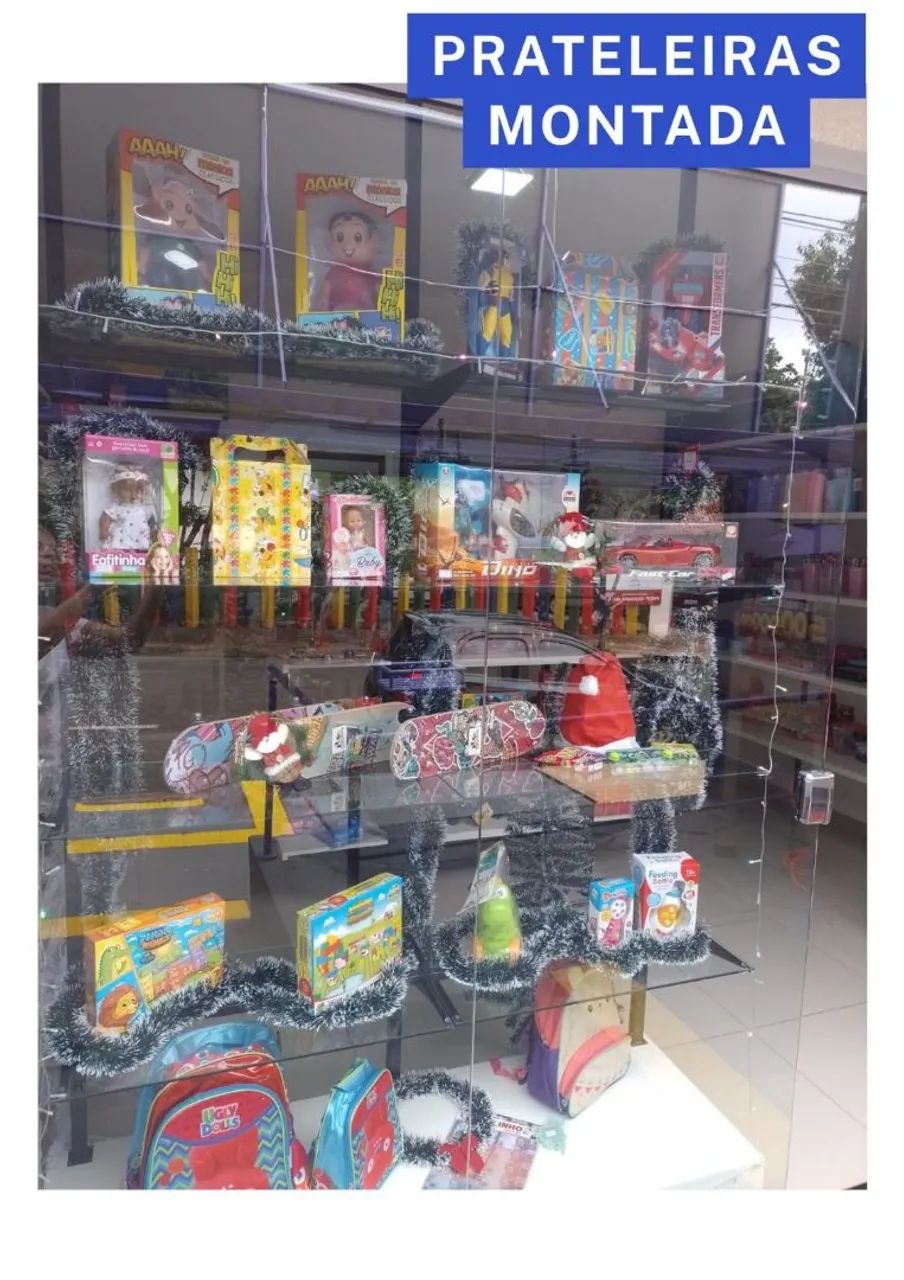 Prateleiras de Vidro para Loja | Vitrine Comercial | Expositor | Estante de Vidro - Foto 4