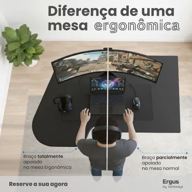 Mesa ergonômica profissional digital - Foto 4
