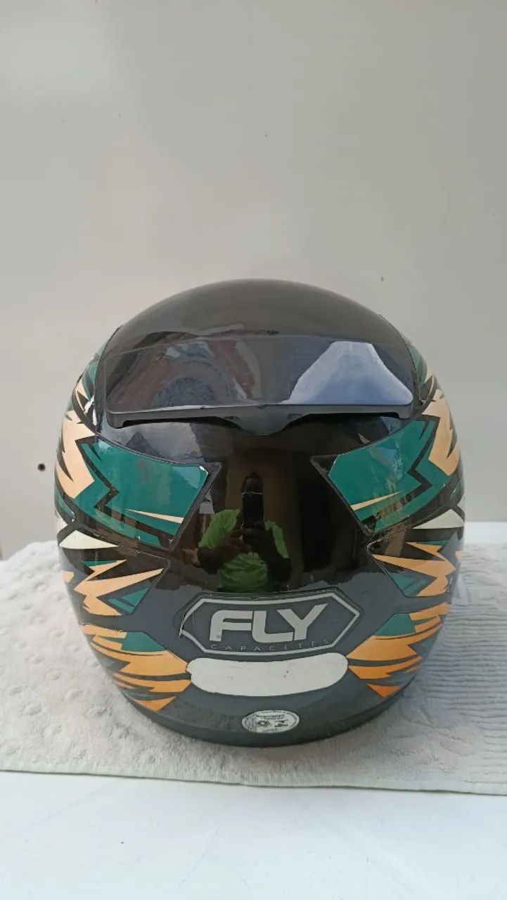 Capacete Fly drive Fox N60  - Foto 5