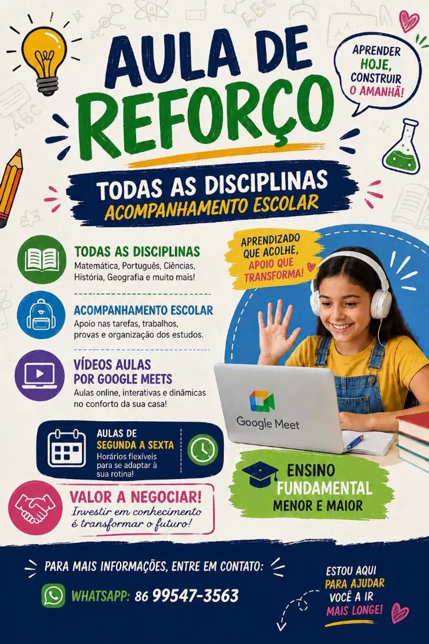 Reforço escolar 